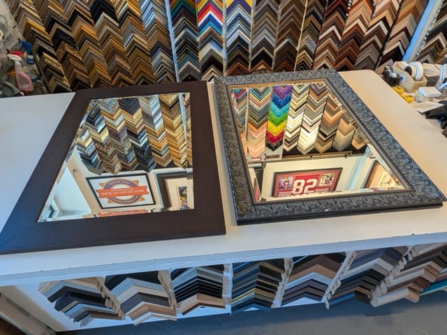 Custom Mirror Framing