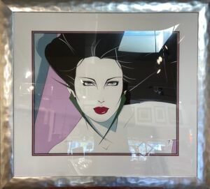 Patrick Nagel "Commemorative #15" Lithograph