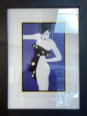 Patrick Nagel "Swimmer Girl" Lithograph